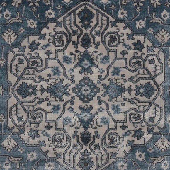 Elise Traditional Rug Dunelm   Elise Traditional Blue